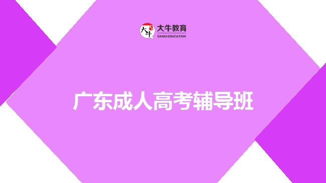 成人高考輔導(dǎo)班