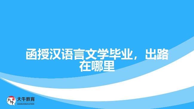 函授漢語言文學(xué)畢業(yè)，出路在哪里