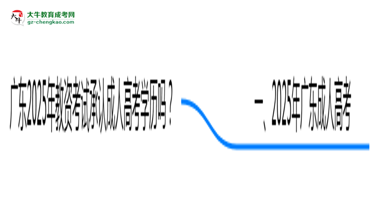 廣東2025年教資考試承認(rèn)成人高考學(xué)歷嗎？思維導(dǎo)圖
