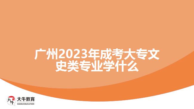 2023年成考大專文史類專業(yè)學(xué)什么