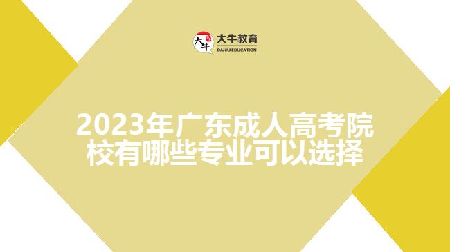 成人高考院校有哪些專(zhuān)業(yè)可以選擇