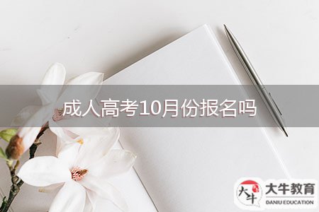 成人高考10月份報(bào)名嗎