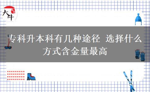 ?？粕究朴袔追N途徑 選擇什么方式含金量最高